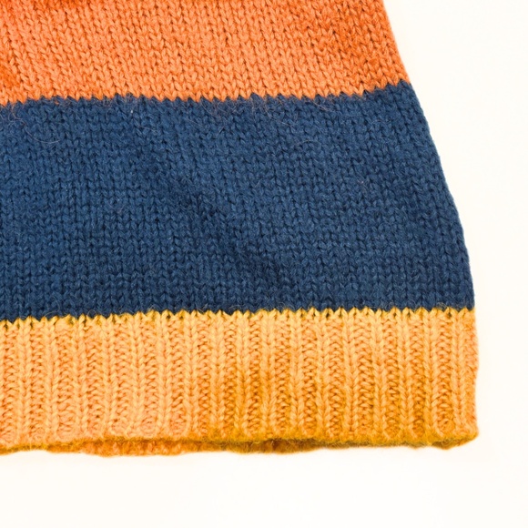 Vero Moda Bold Chunky Knit Striped Sweater Size L - Picture 5 of 7